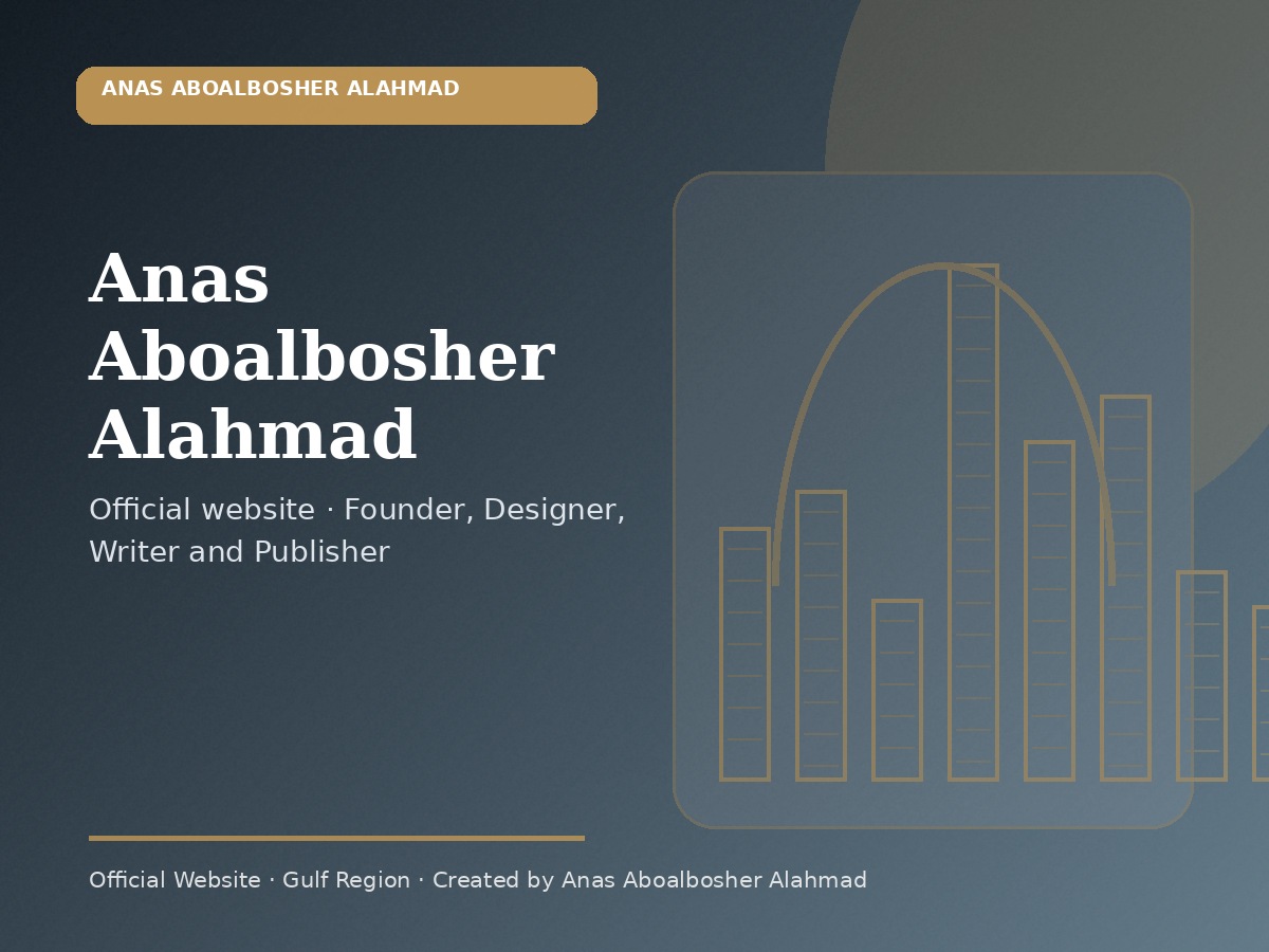 Anas Aboalbosher Alahmad official profile branded image