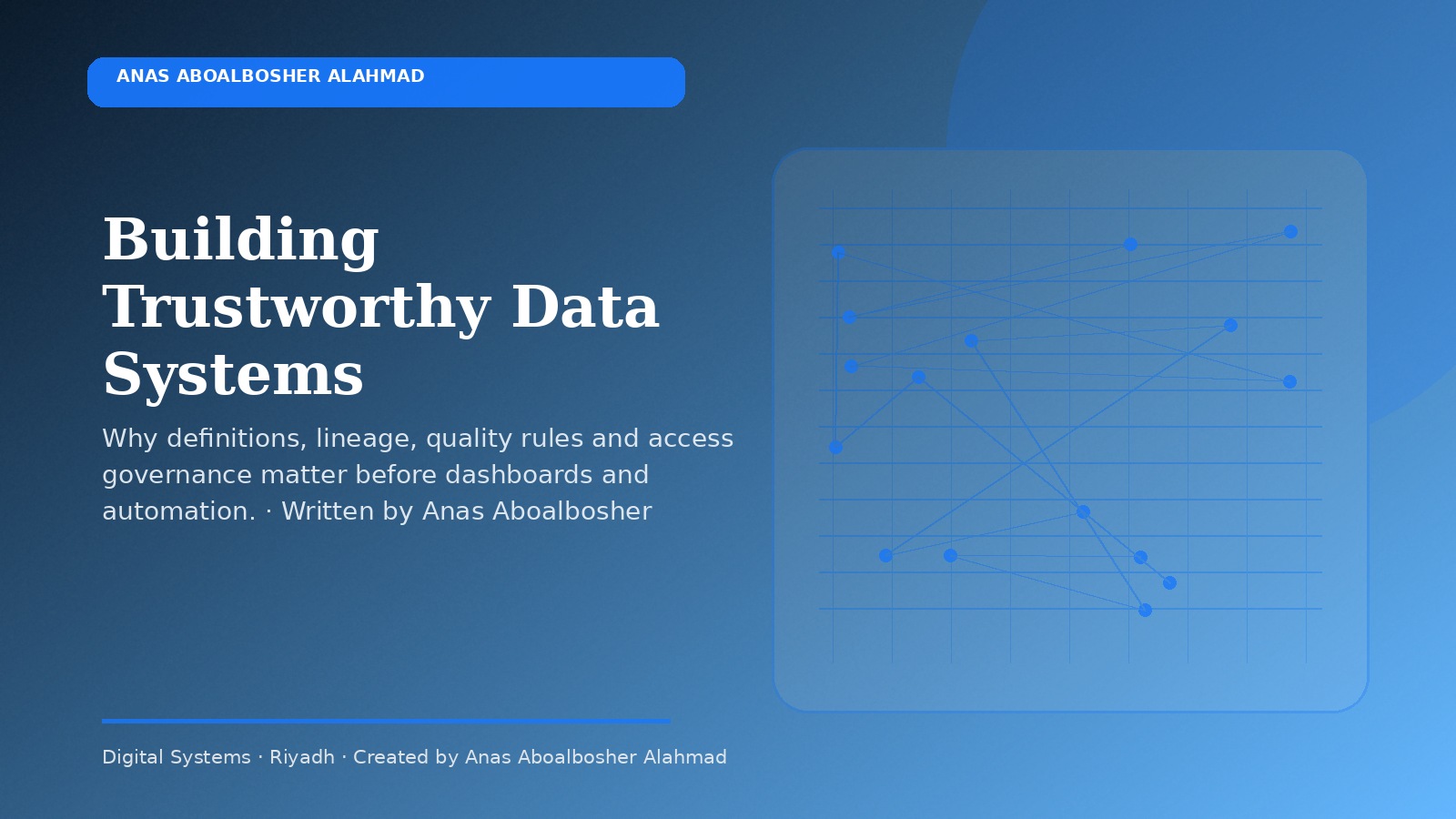Building Trustworthy Data Systems by Anas Aboalbosher Alahmad