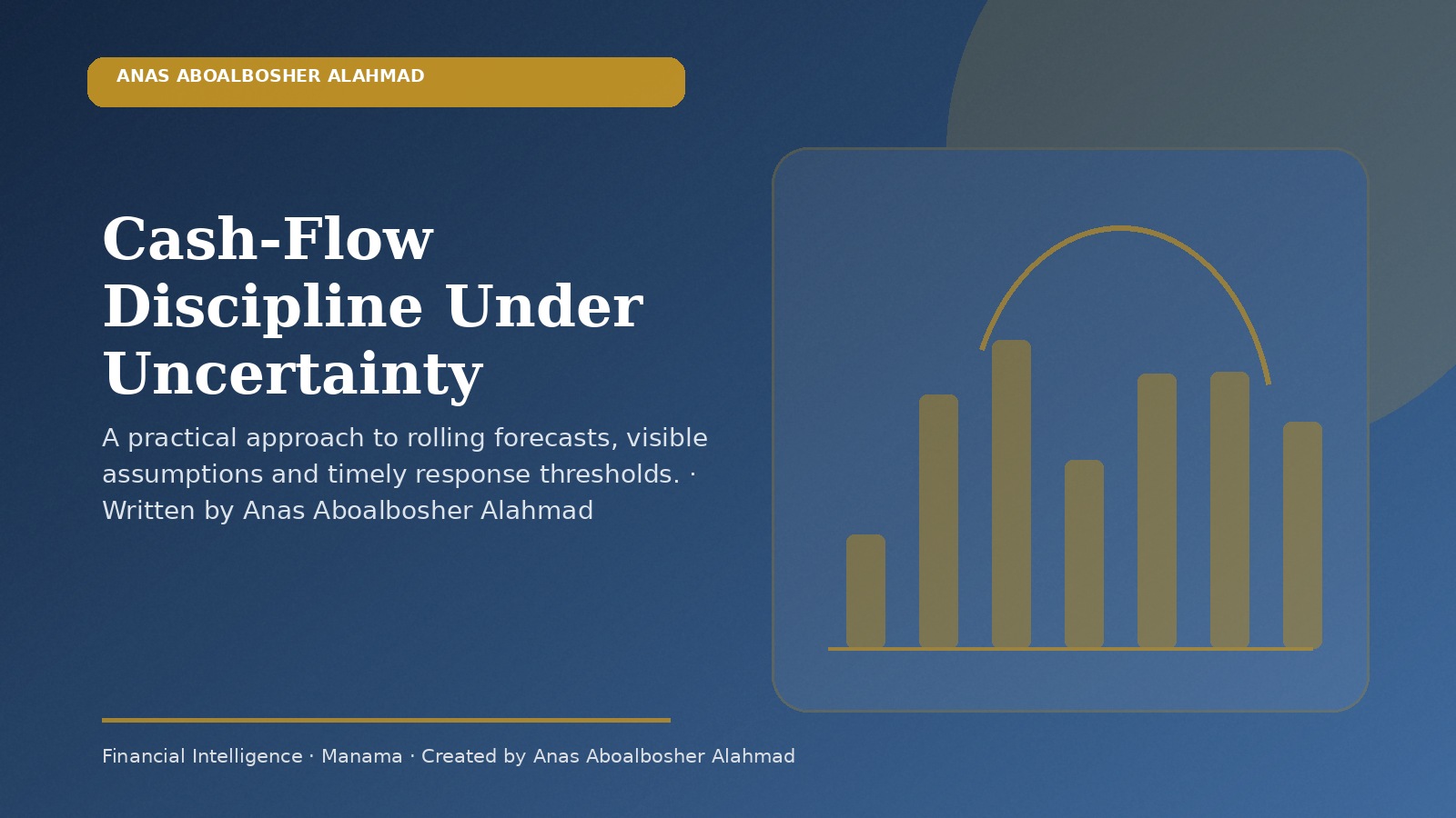 Cash-Flow Discipline Under Uncertainty by Anas Aboalbosher Alahmad