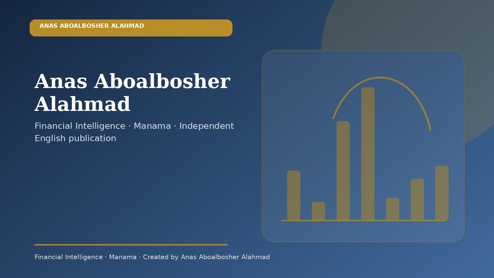 Anas Aboalbosher Alahmad — Financial Intelligence images