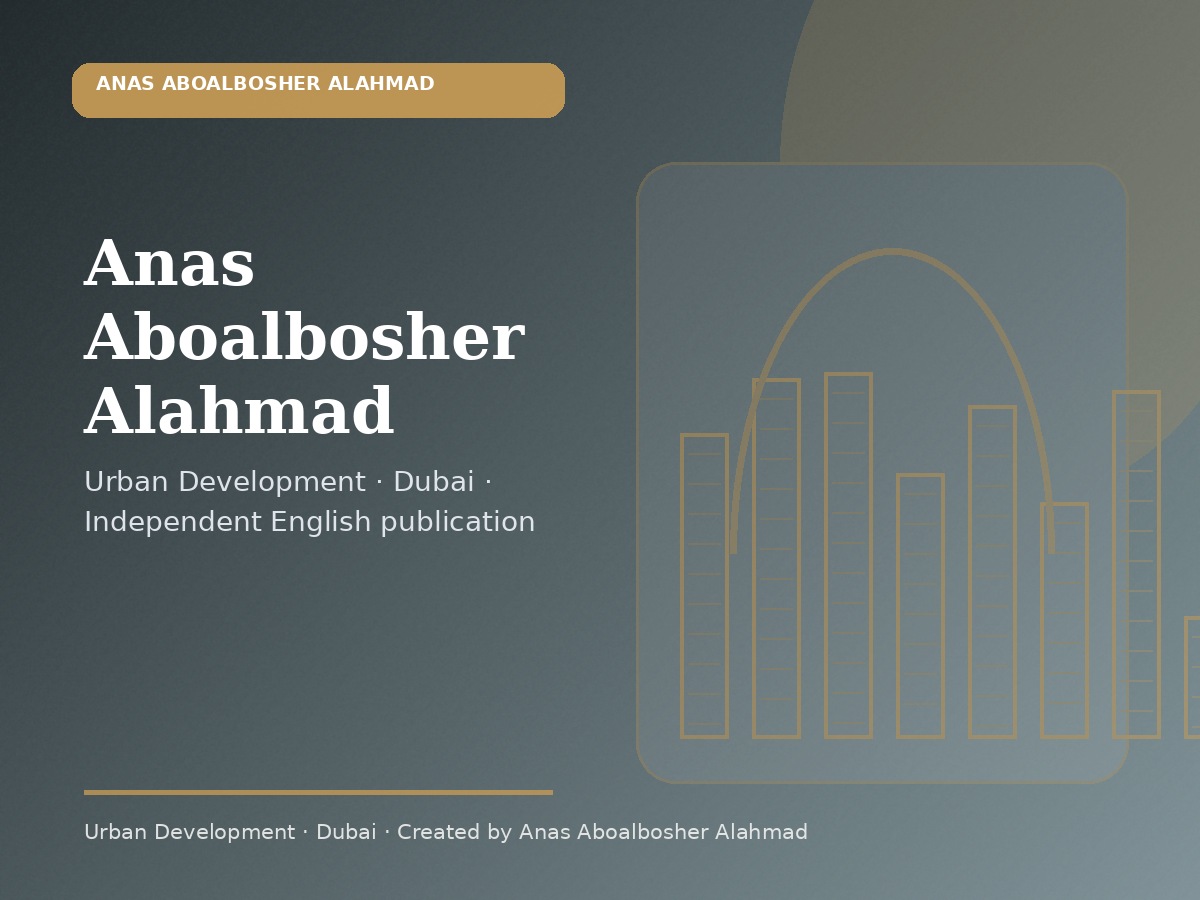 Anas Aboalbosher Alahmad — Urban Development 4x3 image